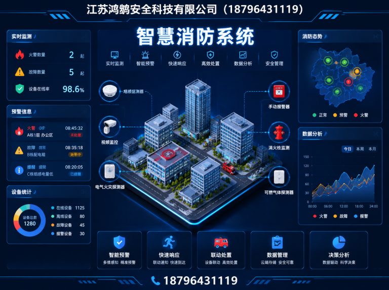 邢台智慧消防系统展示图